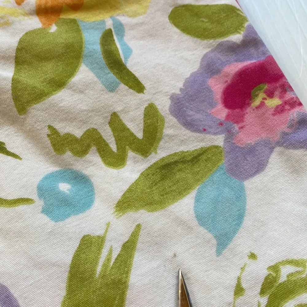 Gymboree shorts with water colored flowers.  Pink, yellow, & purple. Size 10